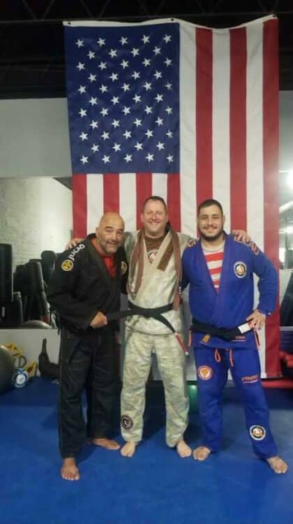 Professor Andre Jeansonne - Black Belt Under Professor Rafael Ellwanger<br>Head Instructor with 10 years experience in Brazilian Jiu Jitsu