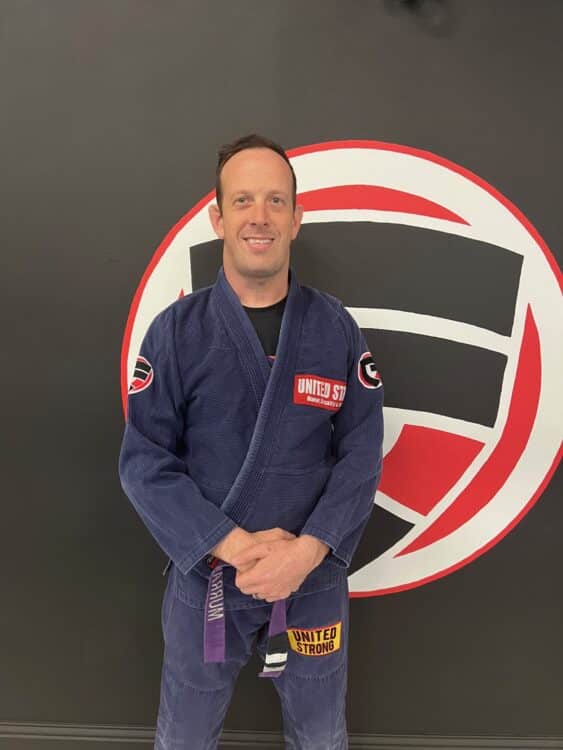 Coach Keith Murray  - Purple Belt Under Professor Rafael Ellwanger<br>Kids program Head Instructor